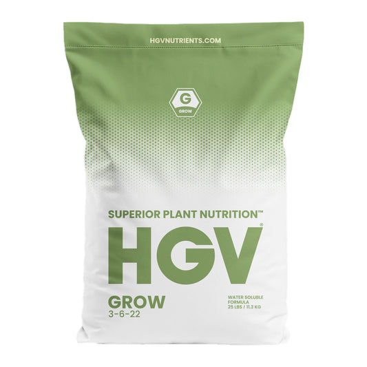 HGV Dry Grow Nutrients — 25 lb Bag — product image 1